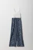 Girls Crochet Floral Wide Leg Jumpsuit sold by Urban Planet