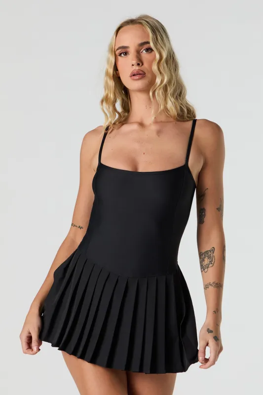 Active Pleated Tennis Romper sold by Urban Planet