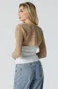 Open Knit Cropped Shrug sold by Urban Planet