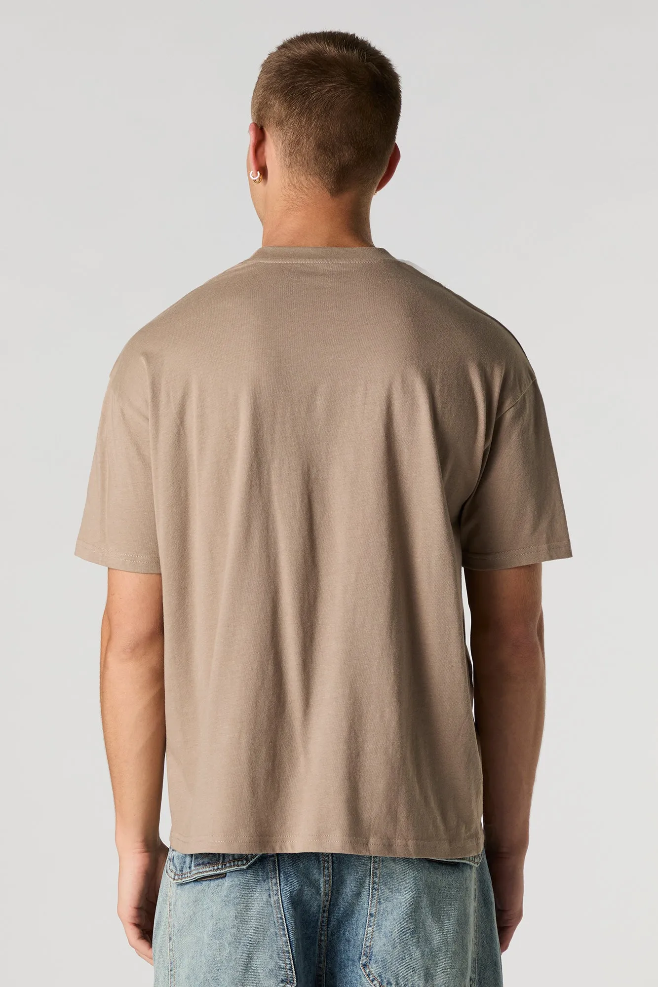 Solid Relaxed T-Shirt sold by Urban Planet product image thumbnail 2