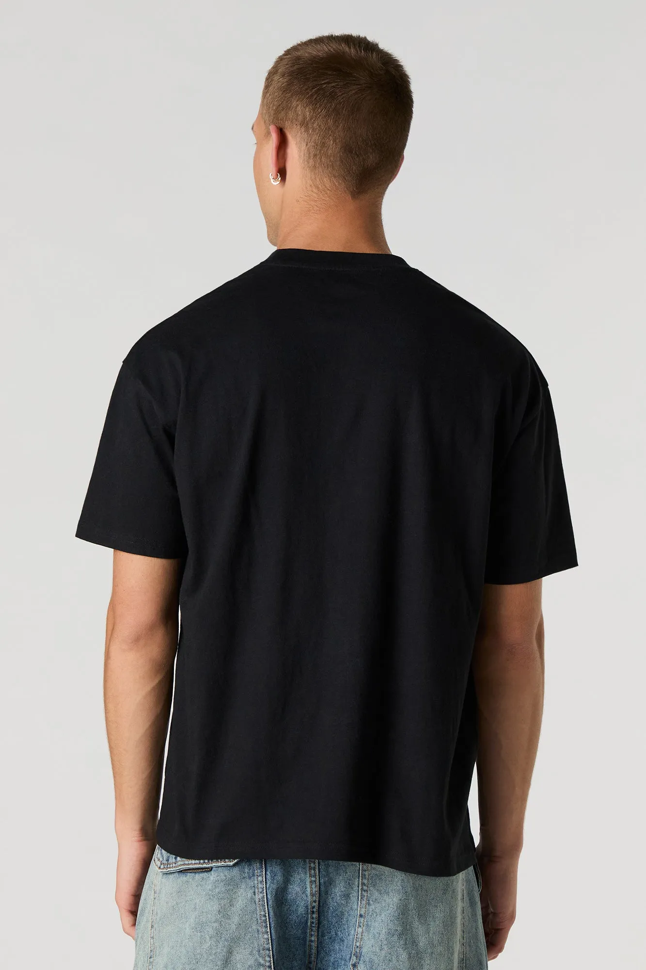 Solid Relaxed T-Shirt sold by Urban Planet product image thumbnail 5