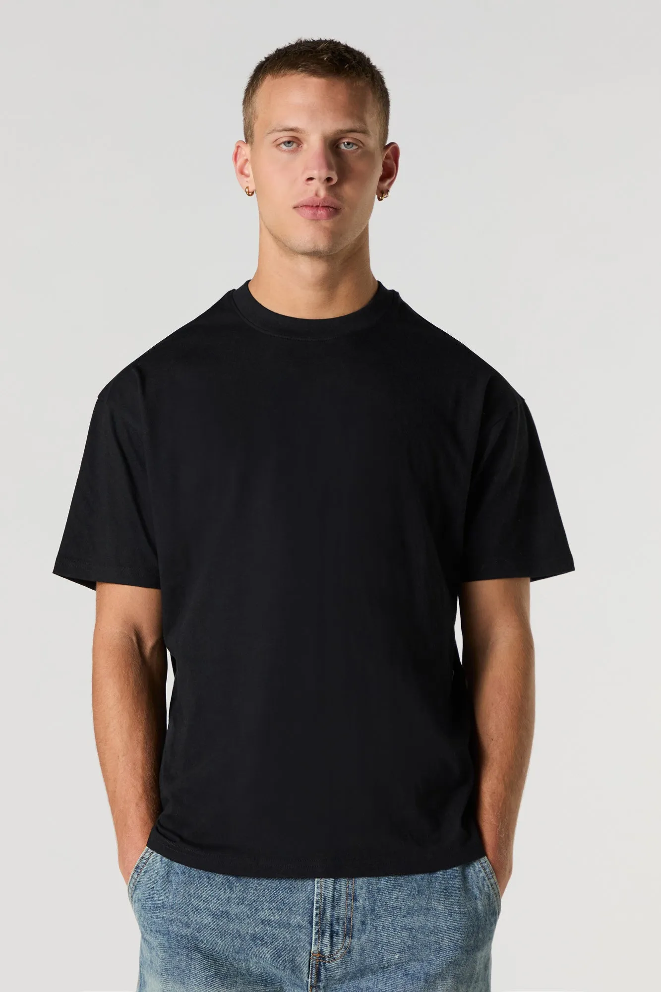 T-shirt décontracté uni sold by Urban Planet product image thumbnail 4