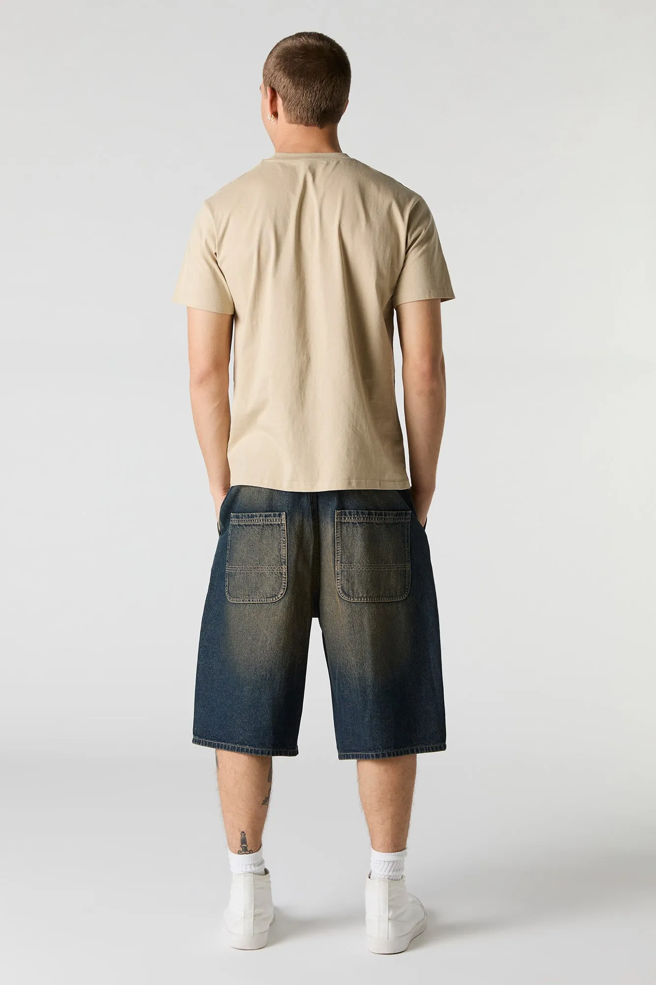 Jort de planchiste en denim sold by Urban Planet product image thumbnail 3