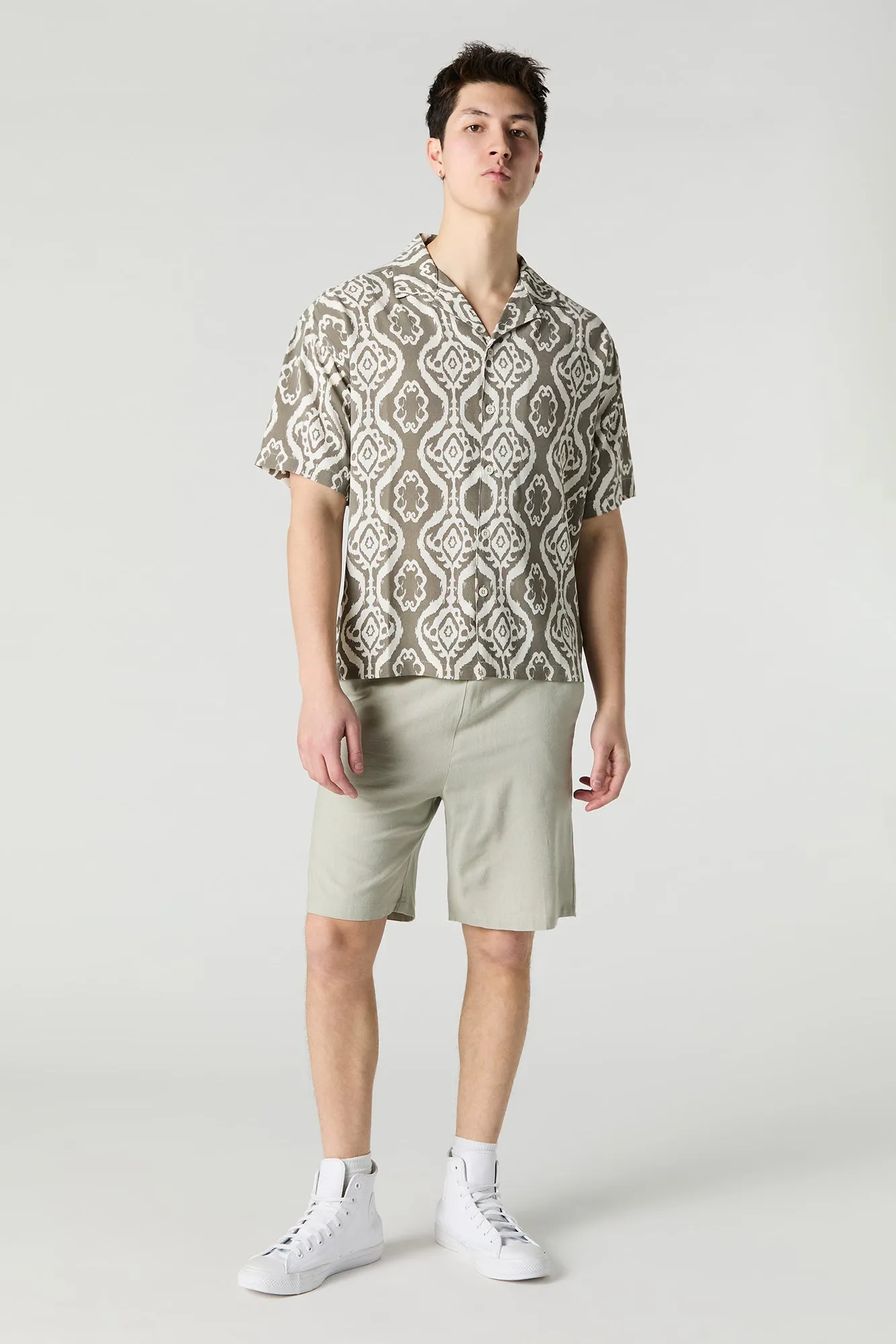 Printed Button-Up Top sold by Urban Planet product image thumbnail 3