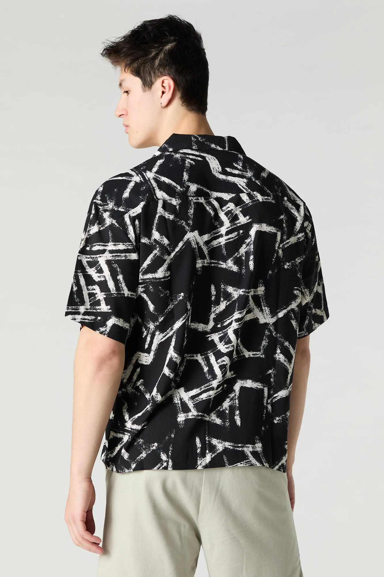 Printed Button-Up Top sold by Urban Planet product image thumbnail 5