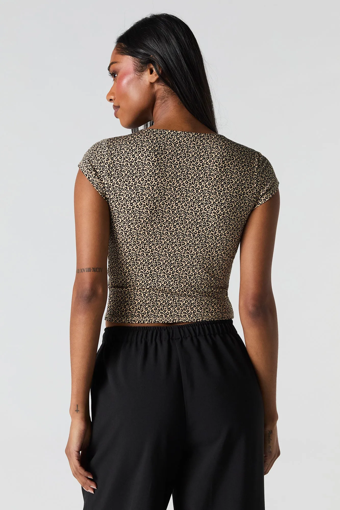 Contour Square Neck Cap Sleeve Top sold by Urban Planet product image thumbnail 2