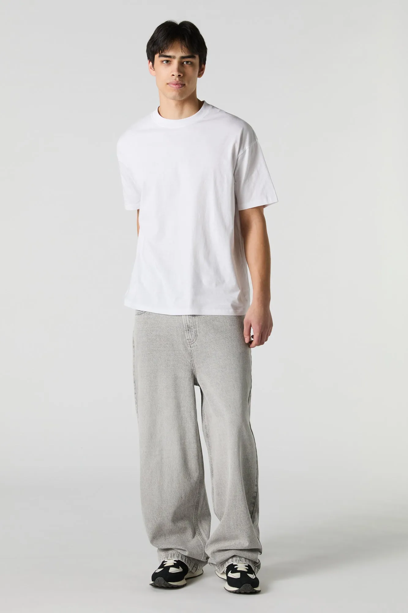 Grey Wash Super Baggy Jean sold by Urban Planet product image thumbnail 2