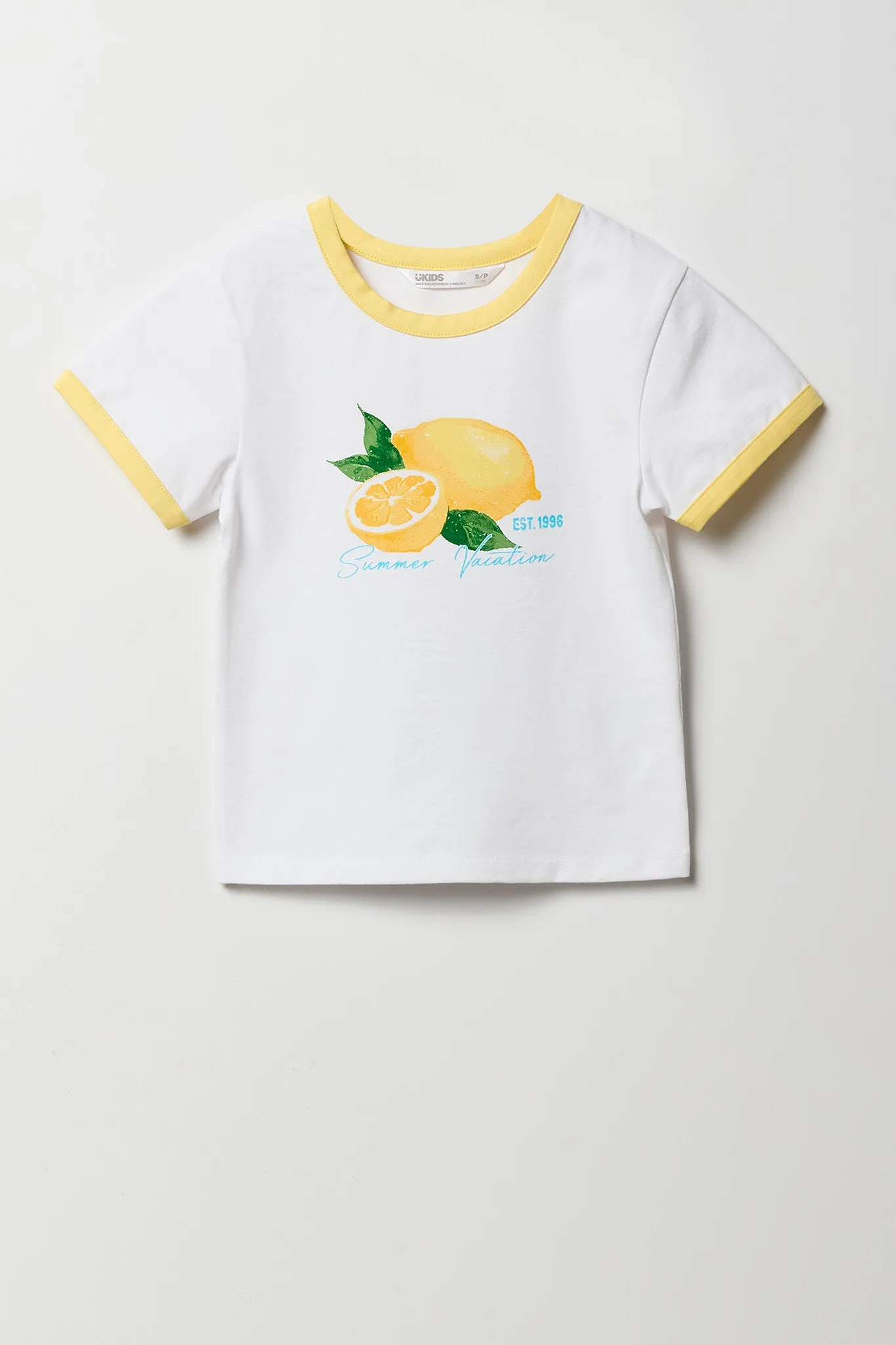 T-shirt Ringer à imprimé pour filles sold by Urban Planet product image thumbnail 5