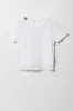 T-shirt à bordure de dentelle pour filles sold by Urban Planet