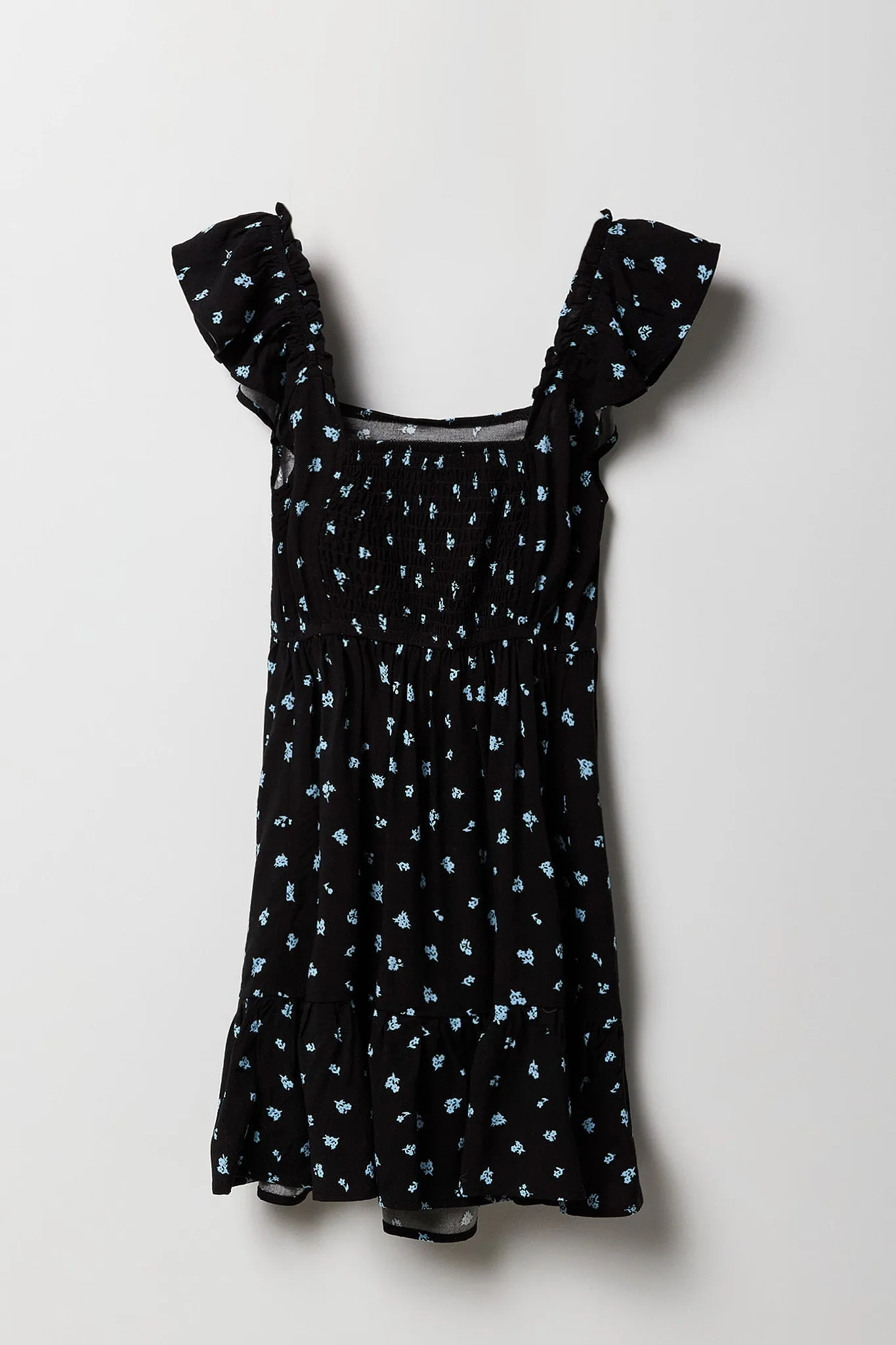 Robe fleurie avec manches volantées pour fille sold by Urban Planet product image thumbnail 4