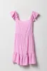 Robe fleurie avec manches volantées pour fille sold by Urban Planet