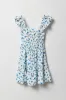 Robe fleurie avec manches volantées pour fille sold by Urban Planet