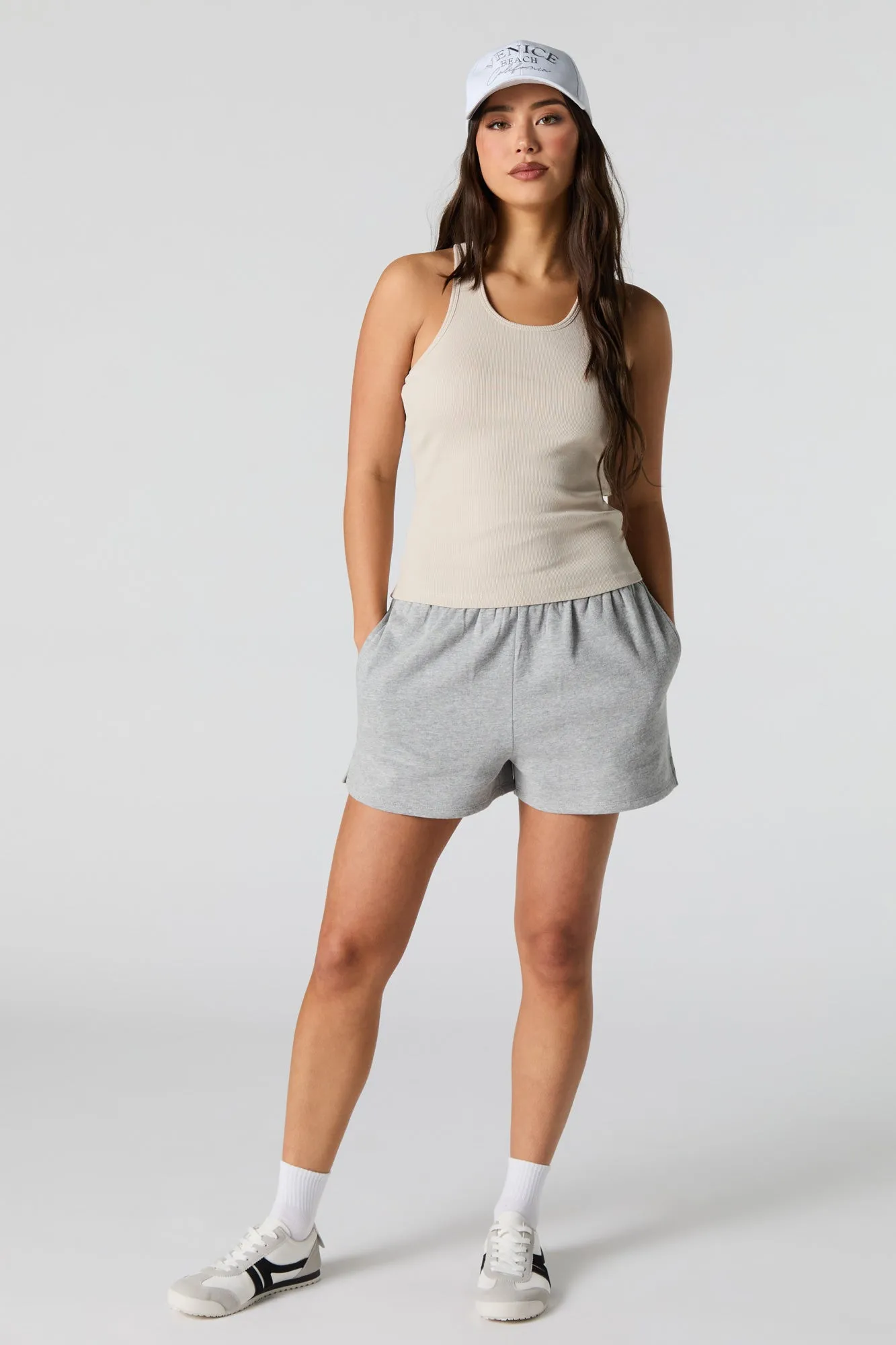 Débardeur côtelé à dos nageur avec bonnets intégrés sold by Urban Planet product image thumbnail 3