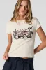 T-shirt côtelé à imprimé Ford Bronco sold by Urban Planet