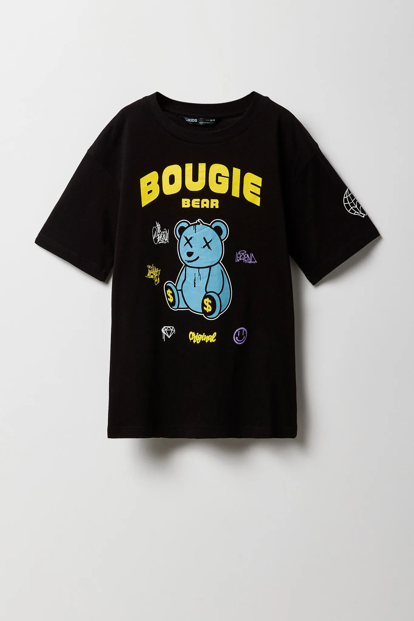 T-shirt à imprimé Bougie Bear pour garçon sold by Urban Planet