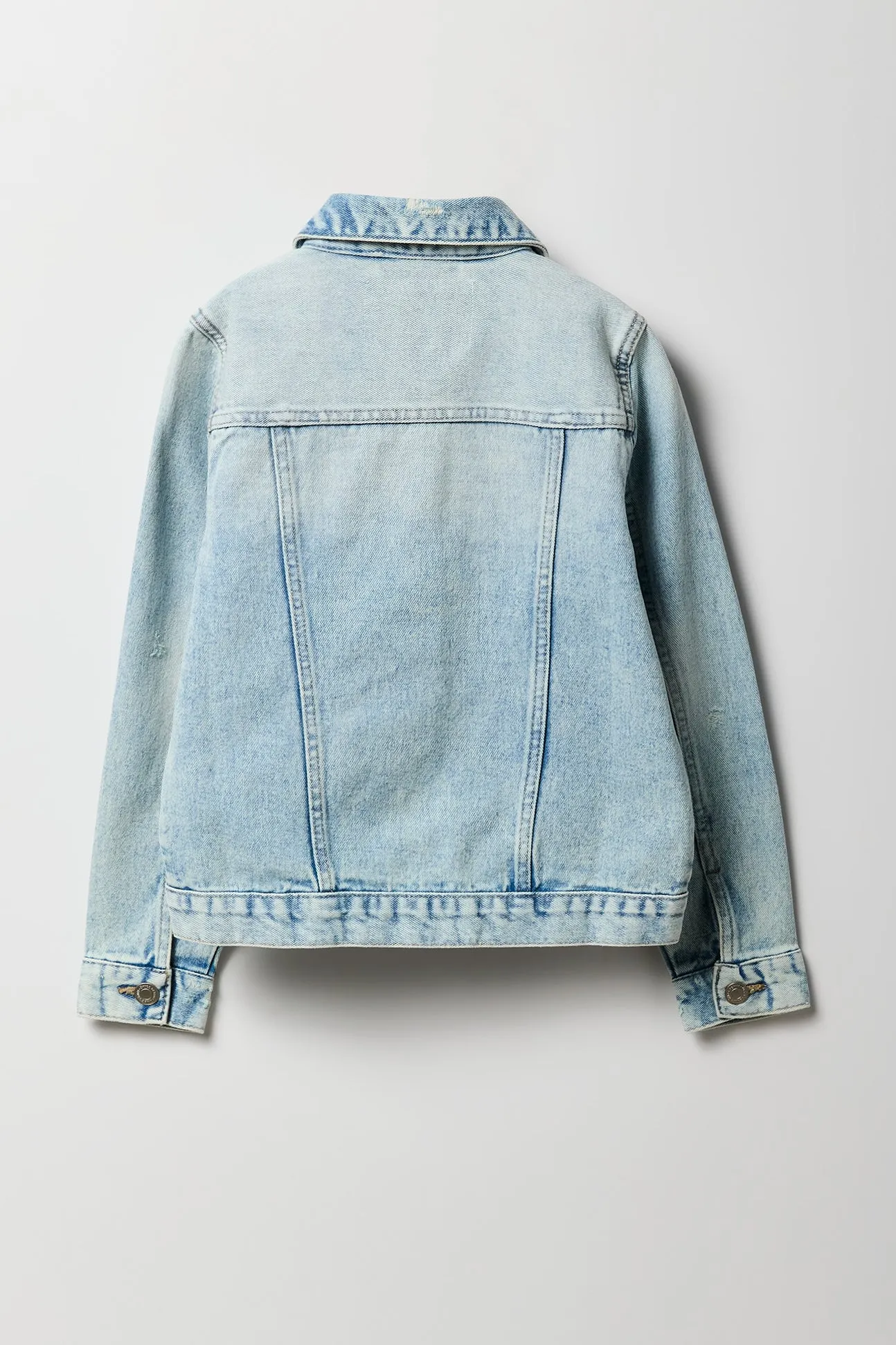 Girls Denim Jacket sold by Urban Planet product image thumbnail 2
