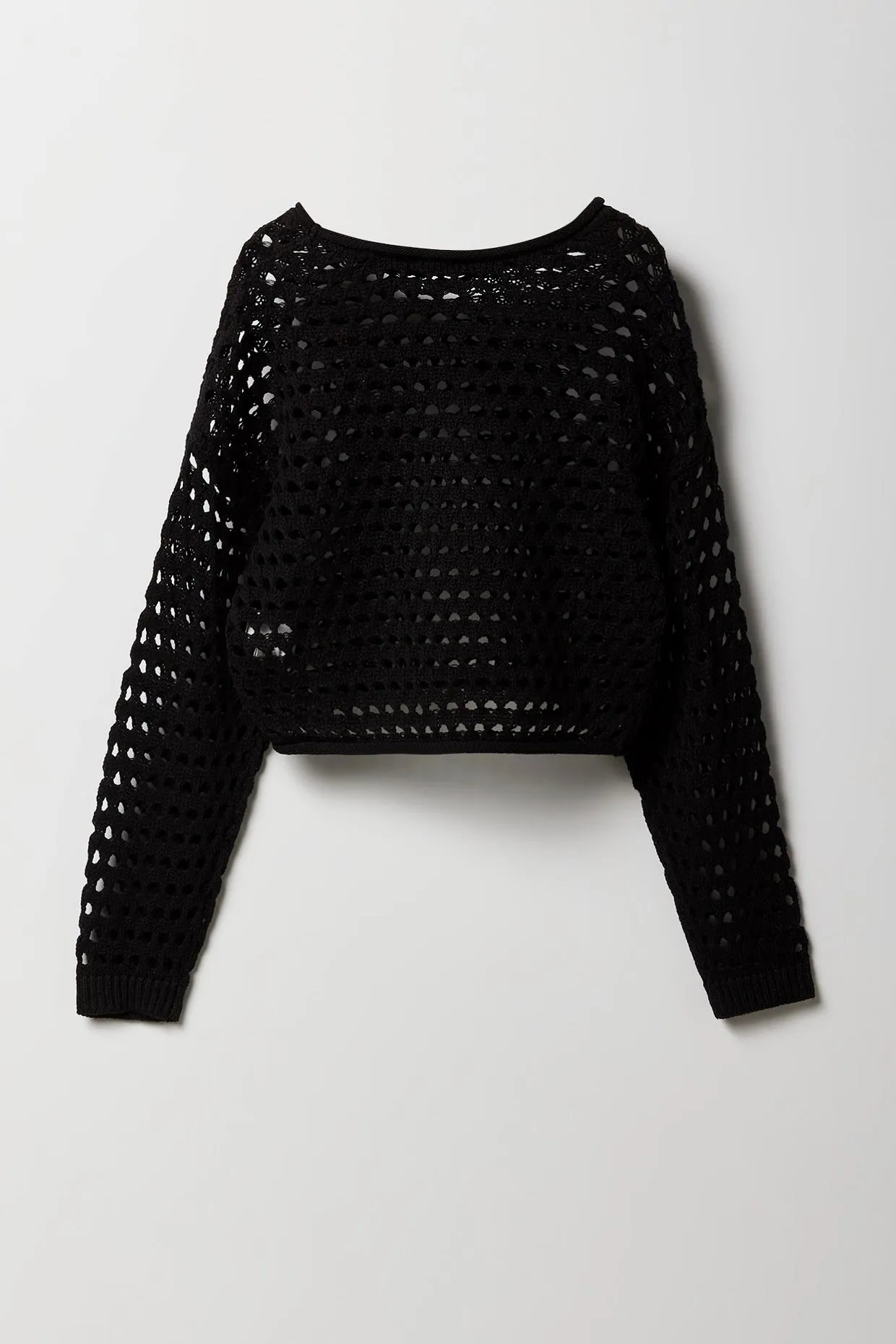 Girls Open Knit Sweater sold by Urban Planet product image thumbnail 4