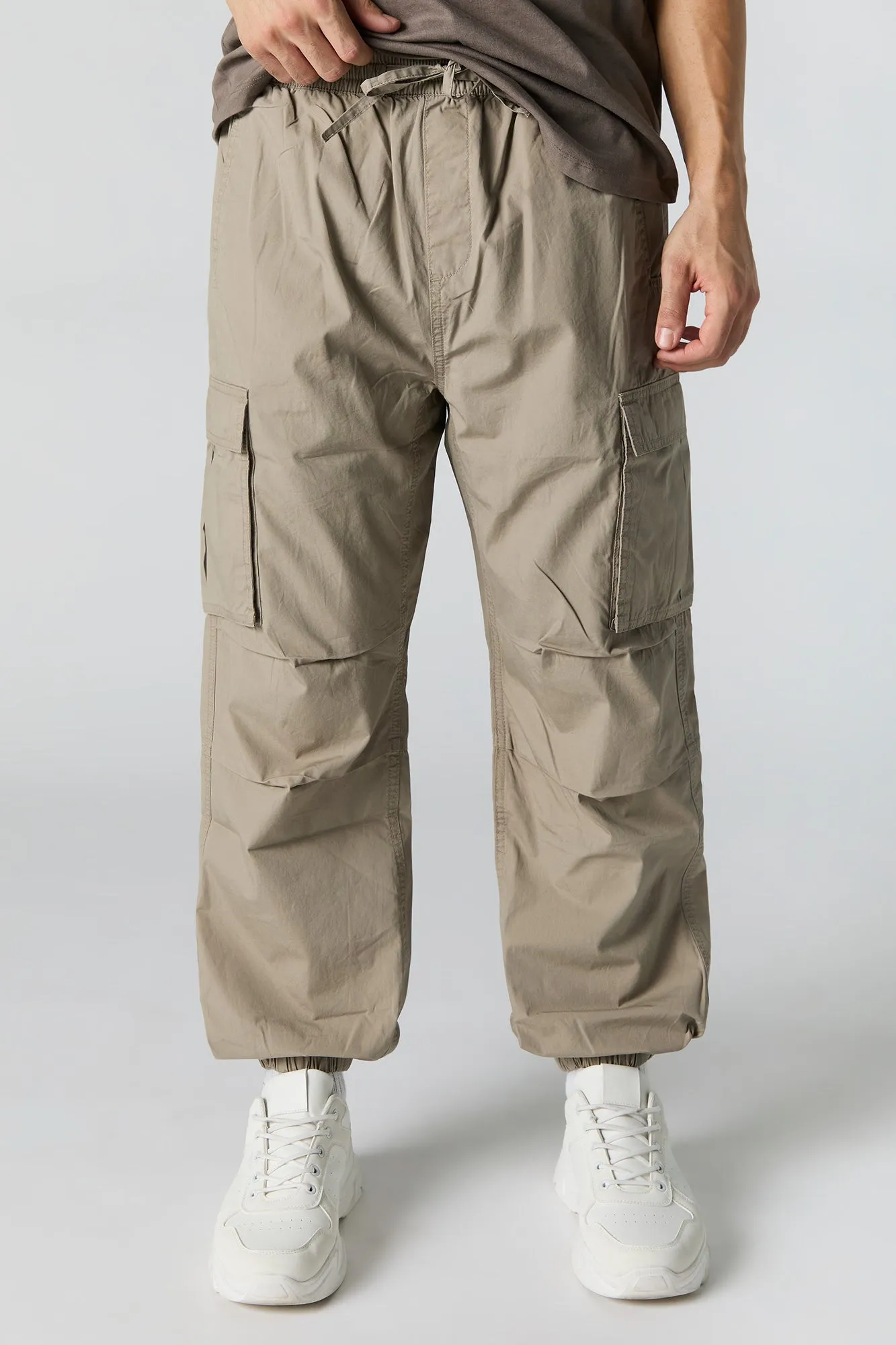 Poplin Classic Cargo Jogger sold by Urban Planet