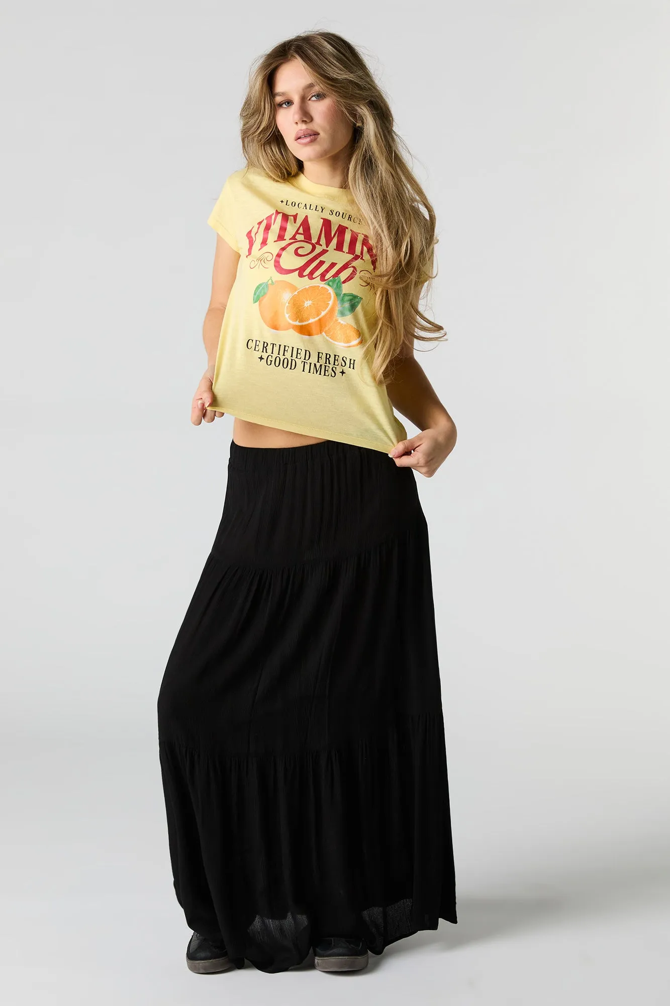 Vitamin Club Graphic Boxy T-Shirt sold by Urban Planet product image thumbnail 3