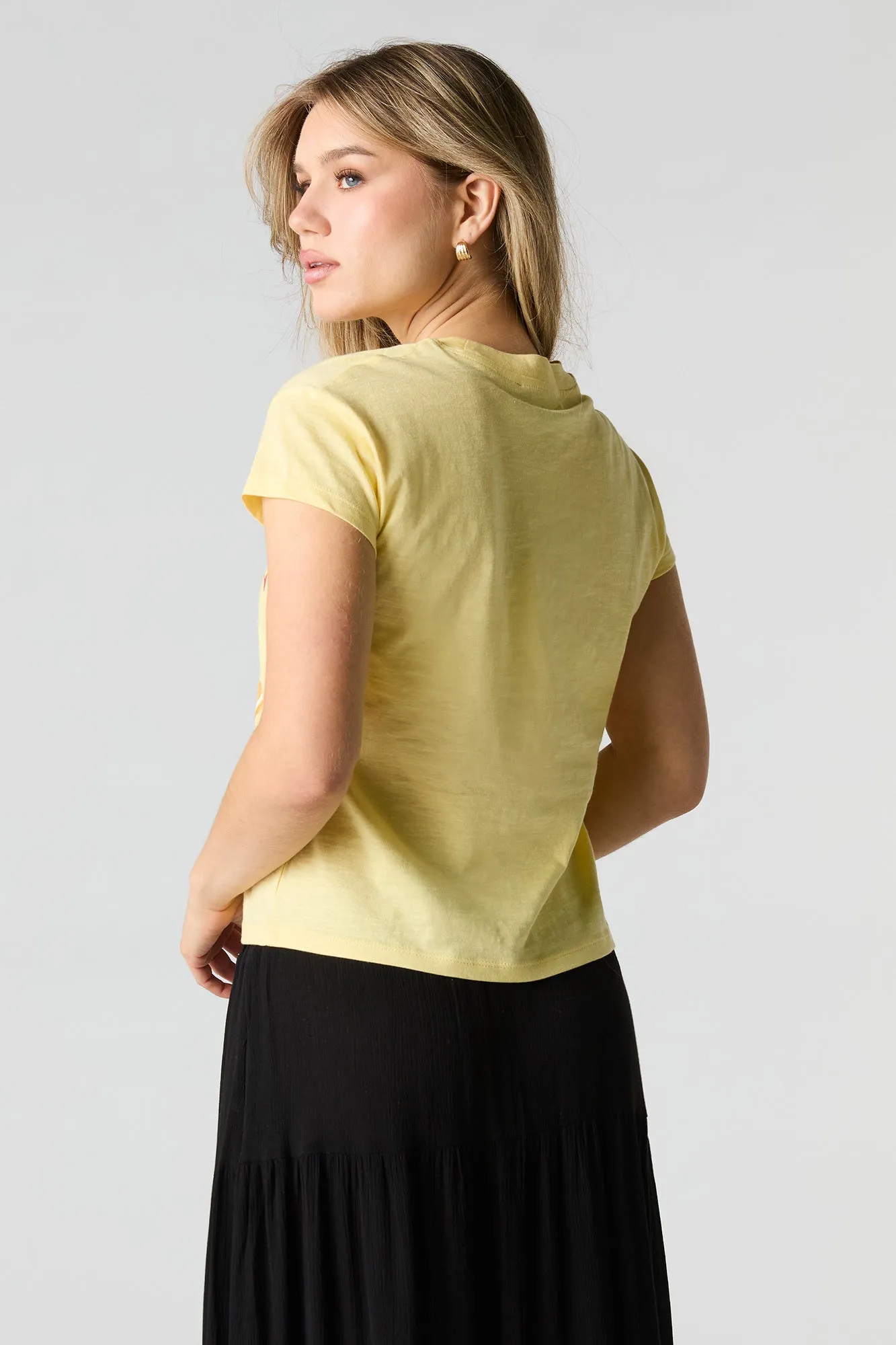 T-shirt carré à imprimé Vitamin Club sold by Urban Planet product image thumbnail 2