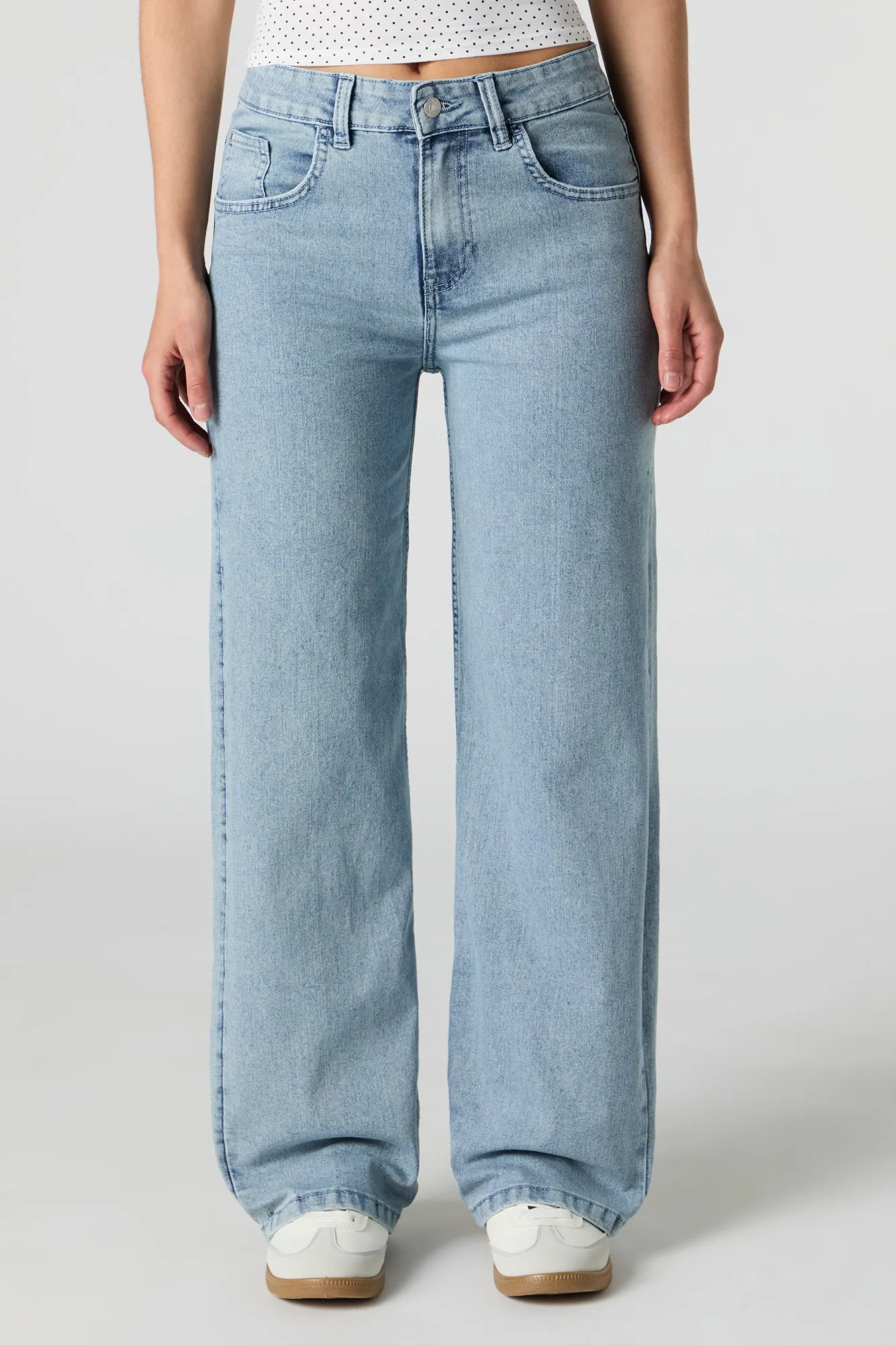 Jean à jambe large et taille basse sold by Urban Planet product image thumbnail 5