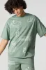 T-shirt en tissu bouclette à imprimé Music sold by Urban Planet