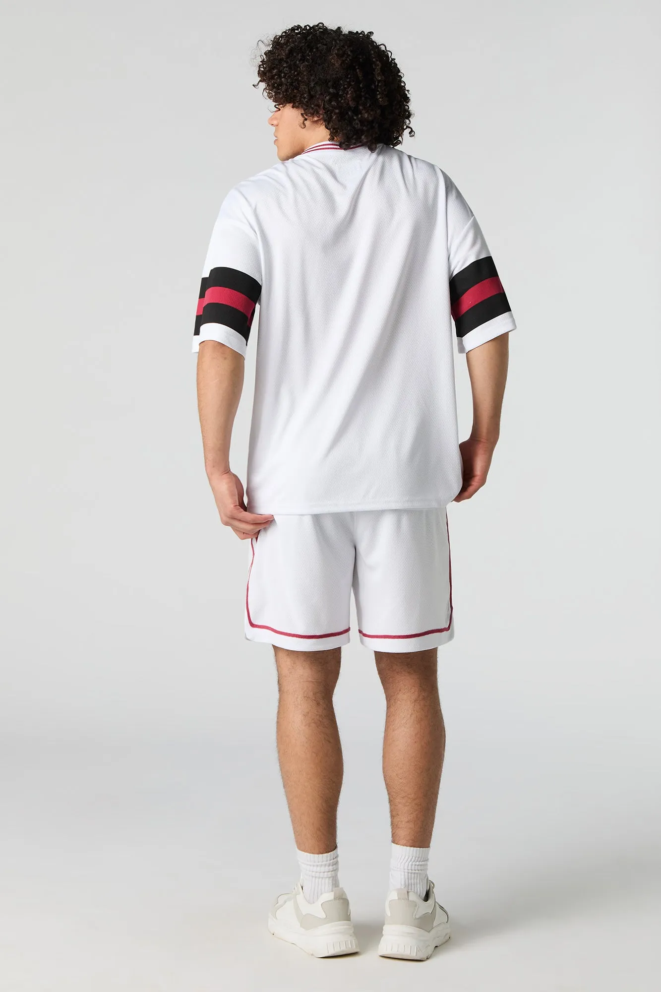 Short sport en filet imprimé sold by Urban Planet product image thumbnail 3