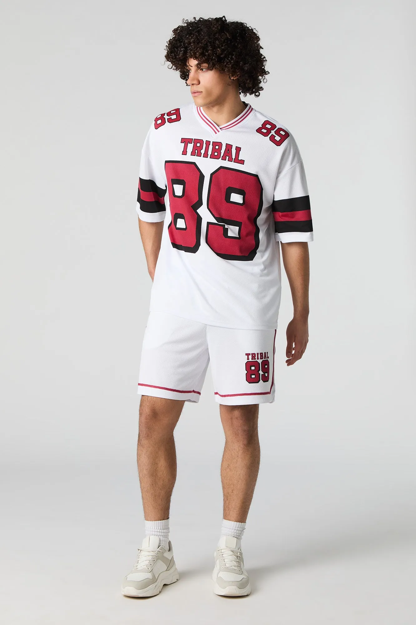 Short sport en filet imprimé sold by Urban Planet product image thumbnail 2