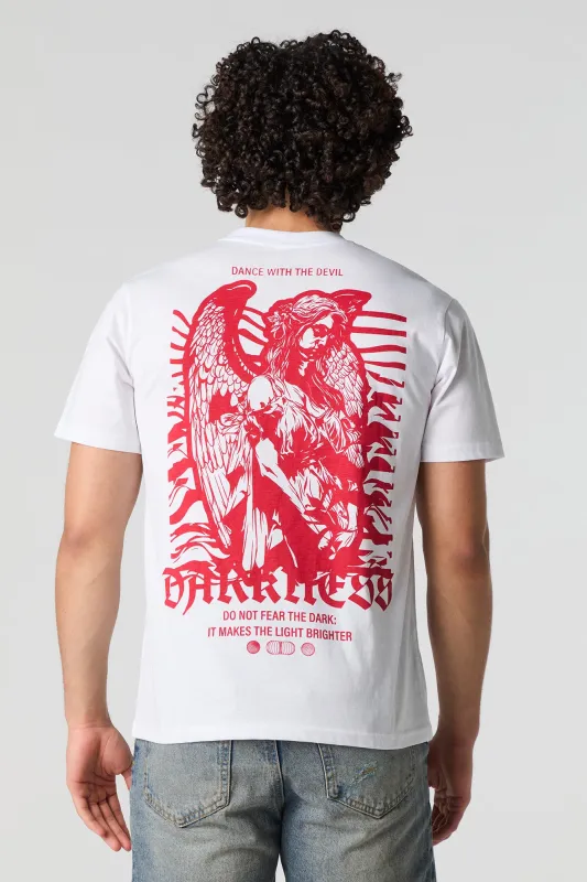 T-shirt à imprimé Darkness sold by Urban Planet