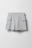 Girls Washed Fleece Cargo Short sold by Urban Planet