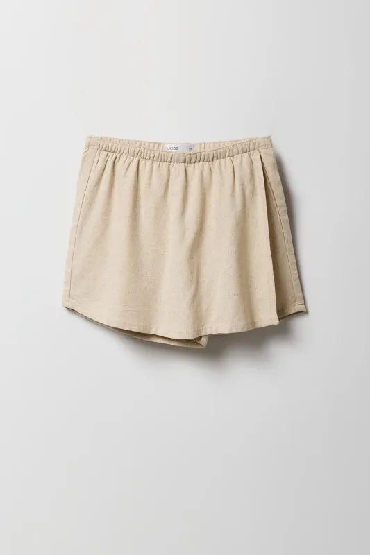 Girls Linen Skort sold by Urban Planet