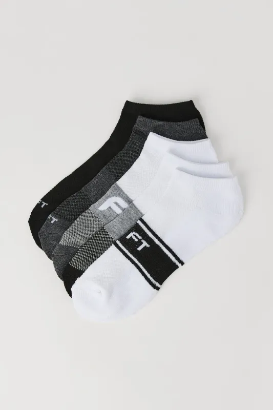 Chaussettes aux chevilles avec soutien de voûte plantaire Athlétisme (paquet de 5) sold by Urban Planet
