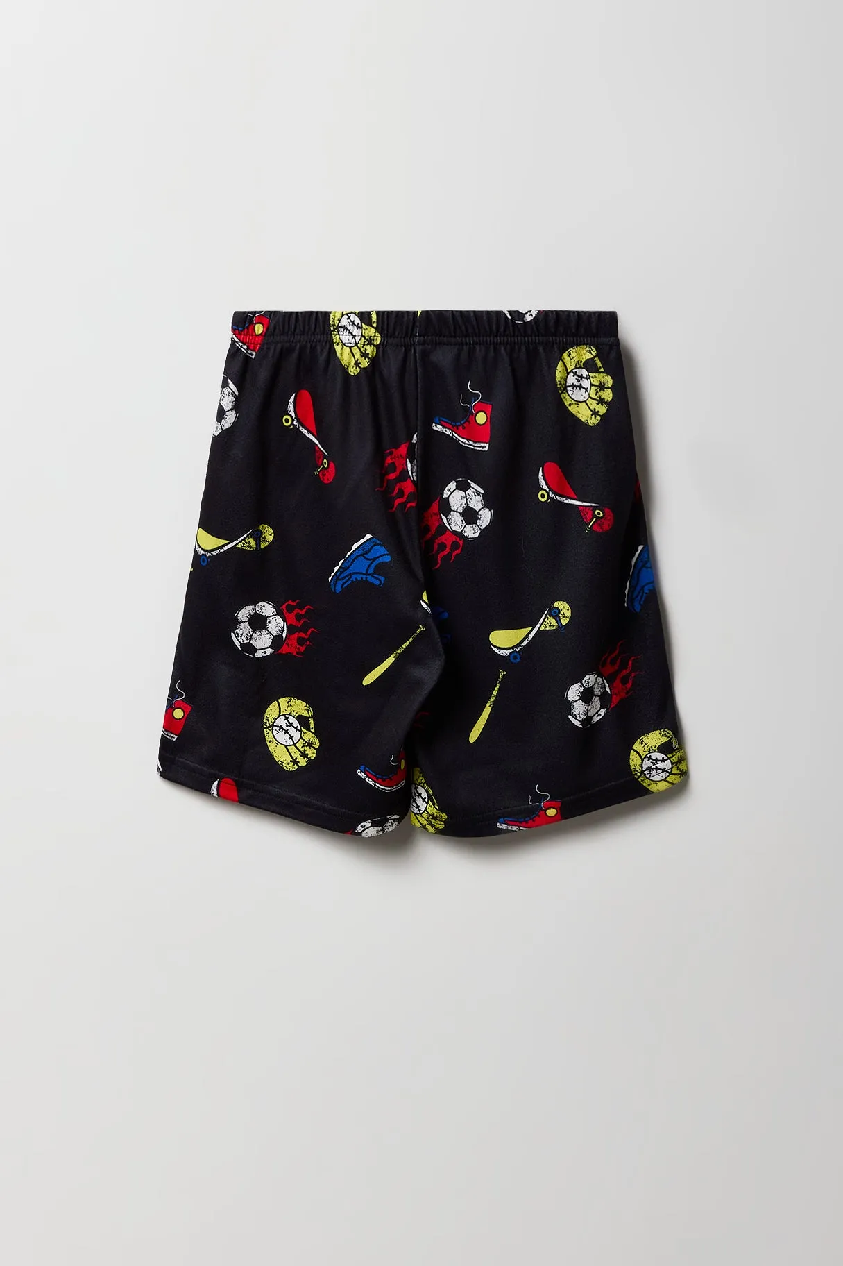 Ensemble-pyjama deux pièces t-shirt et short imprimés pour garçons sold by Urban Planet product image thumbnail 5