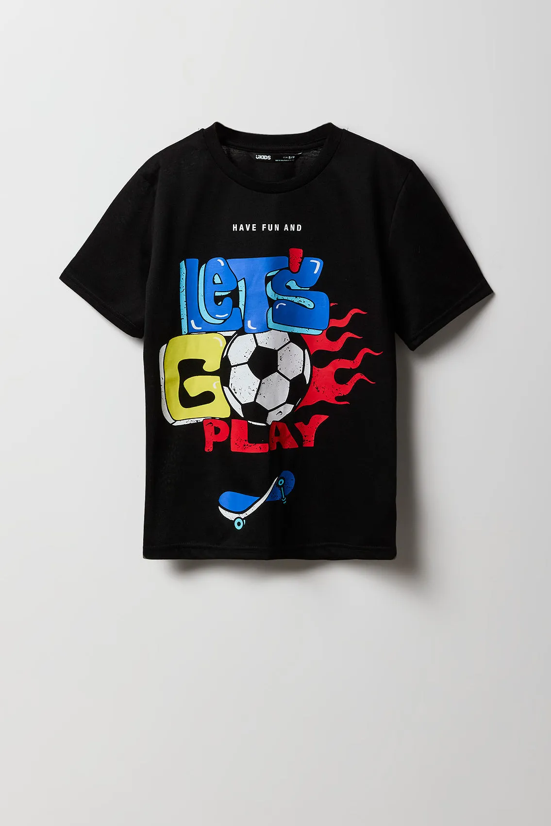 Ensemble-pyjama deux pièces t-shirt et short imprimés pour garçons sold by Urban Planet product image thumbnail 2