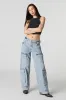 Jean cargo avec multiples poches sold by Urban Planet