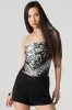Studded Stretch Denim Short sold by Urban Planet