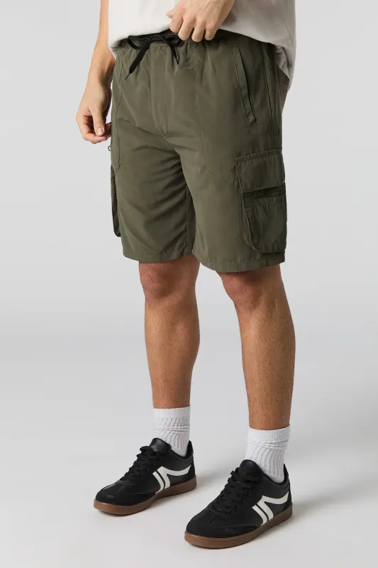 5 Pocket Drawstring Cargo Short sold by Urban Planet