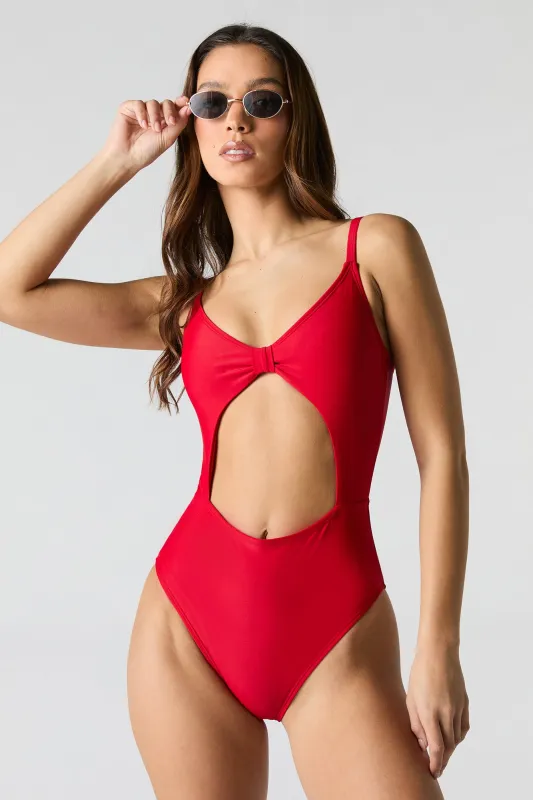 Cut-Out One Piece Swimsuit sold by Urban Planet