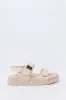 Sandales en similicuir avec bandes Velcro sold by Urban Planet