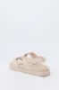Sandales en similicuir avec bandes Velcro sold by Urban Planet