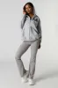 Oversized Embroidered Fleece Zip-Up Hoodie sold by Urban Planet