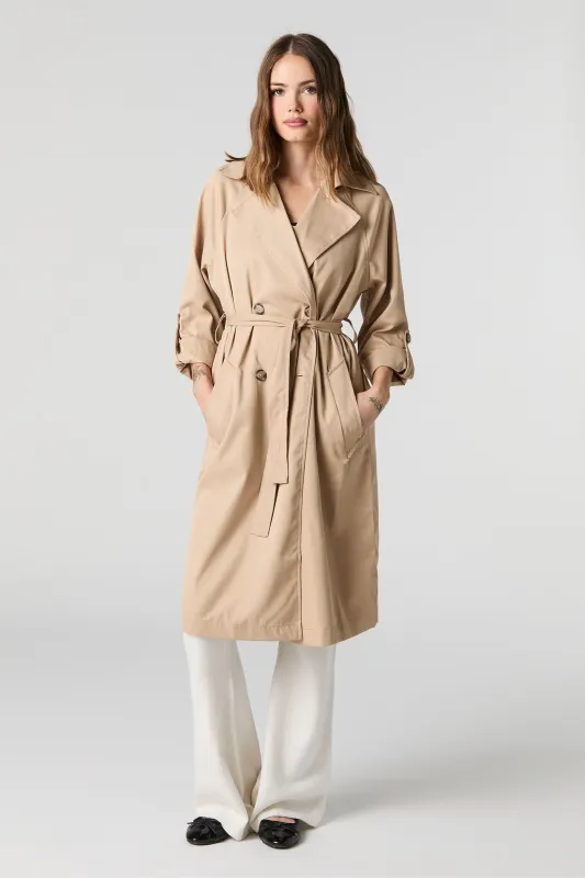 Double Breasted Trench Coat sold by Urban Planet
