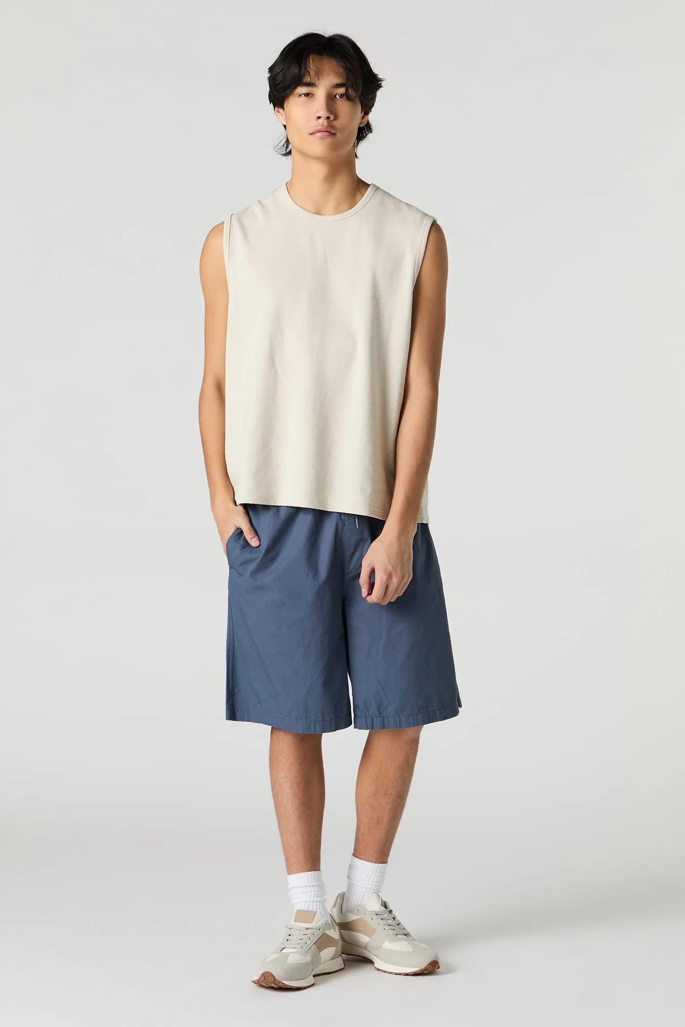 Drawstring Longline Short sold by Urban Planet product image thumbnail 2