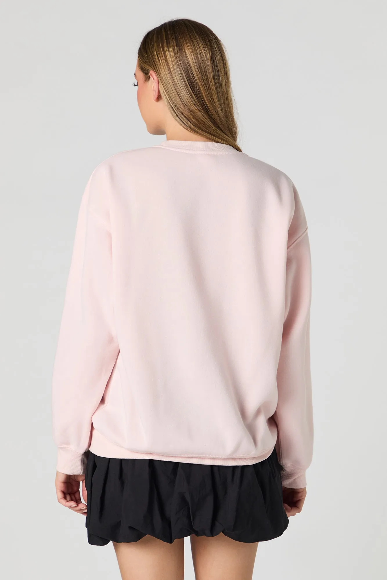 Diet Coke Bow Graphic Fleece Sweatshirt sold by Urban Planet product image thumbnail 2