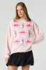 Diet Coke Bow Graphic Fleece Sweatshirt sold by Urban Planet