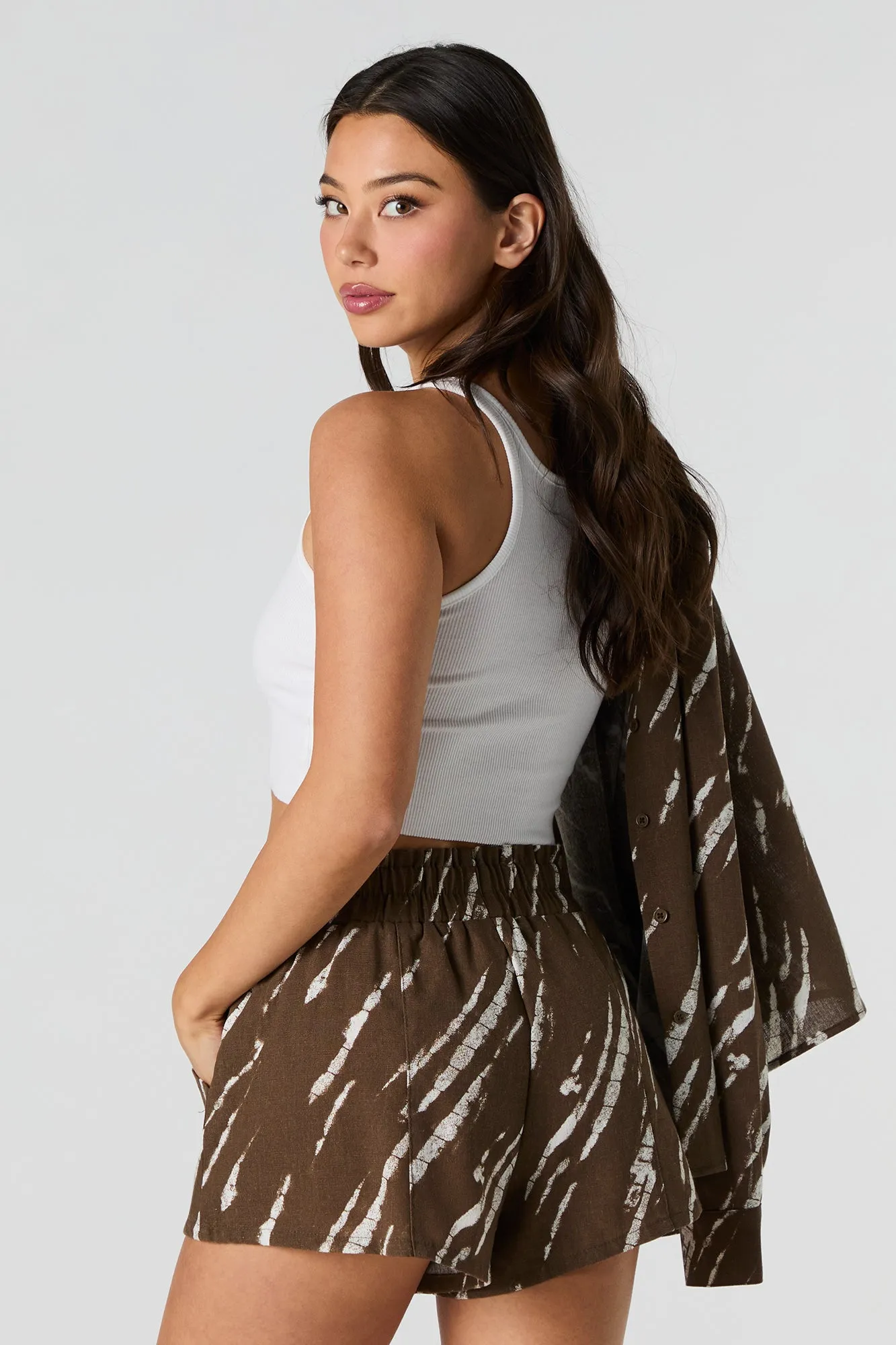 Short fluide en lin sold by Urban Planet product image thumbnail 2