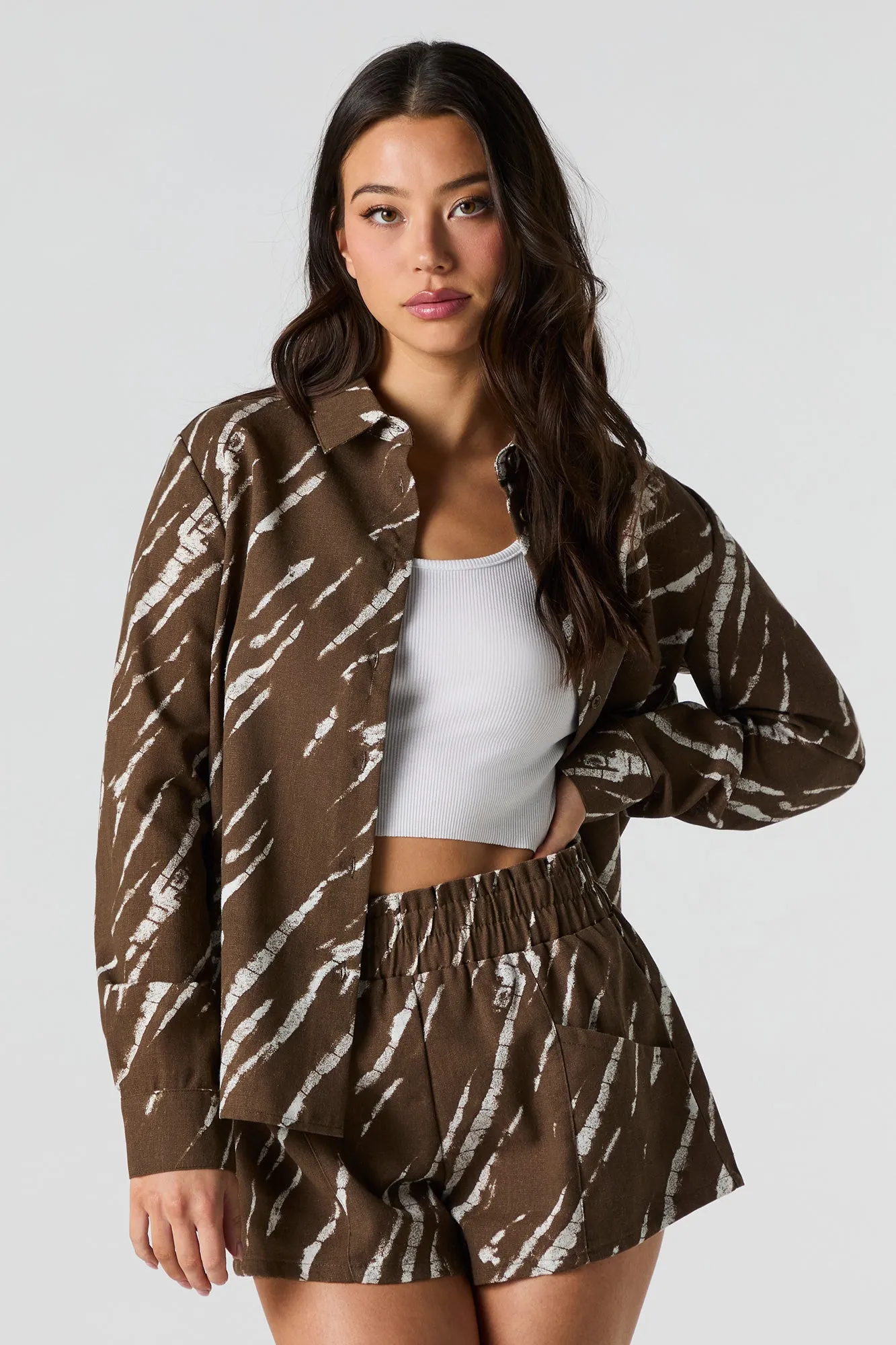 Short fluide en lin sold by Urban Planet