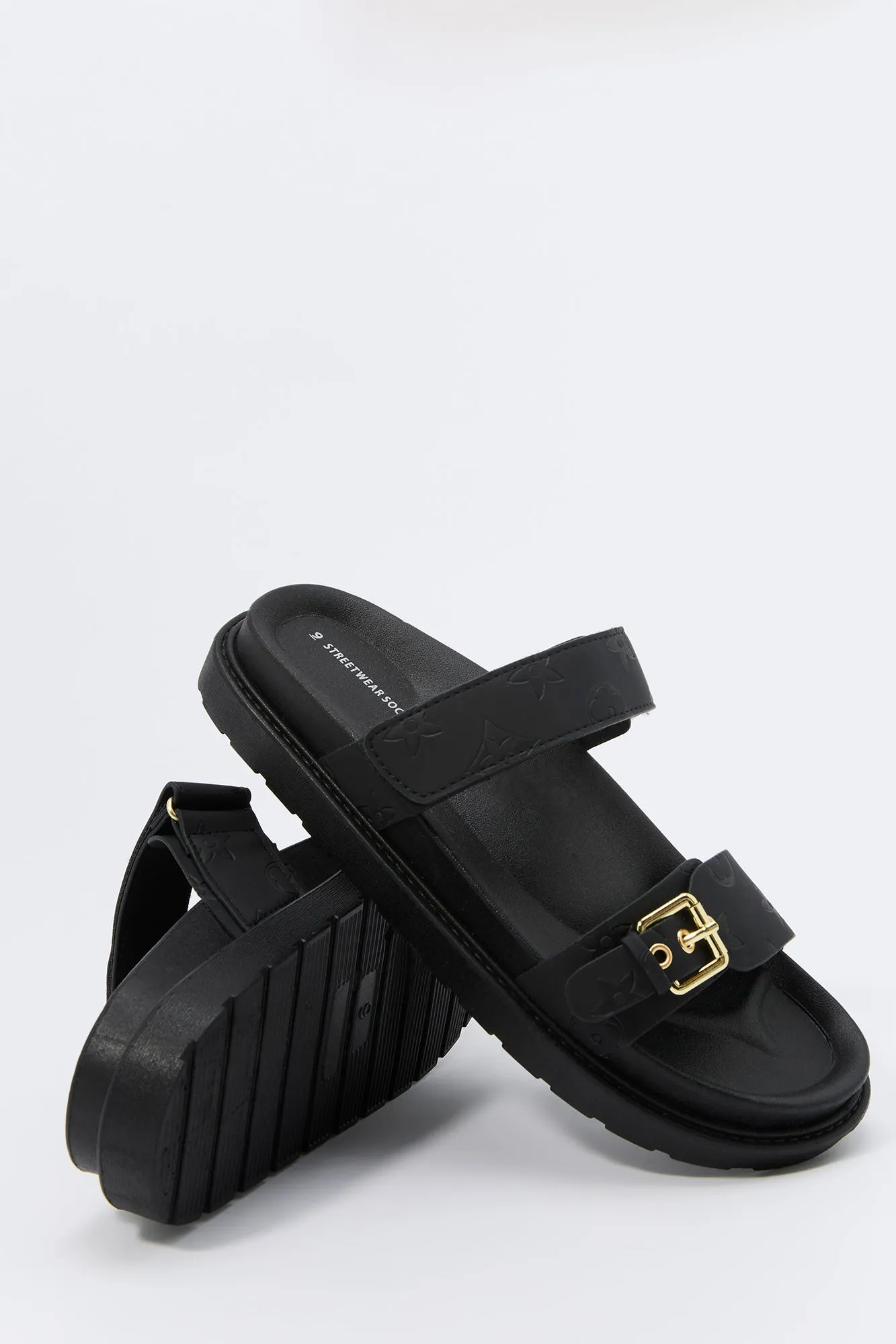 Status Print Buckle Sandal sold by Urban Planet product image thumbnail 5