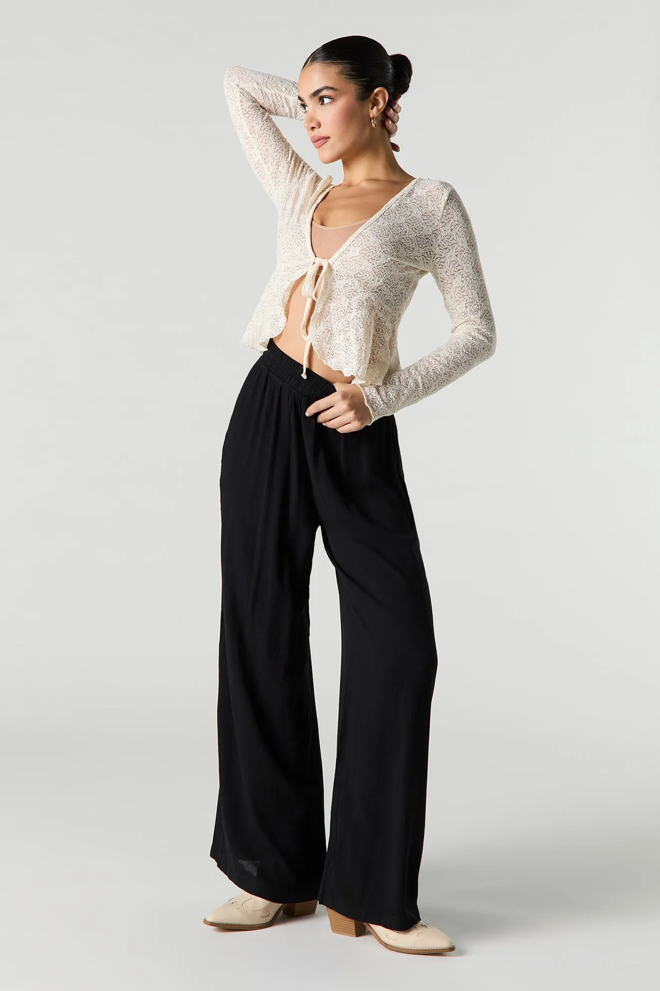 Flowy Wide Leg Pant sold by Urban Planet product image thumbnail 4