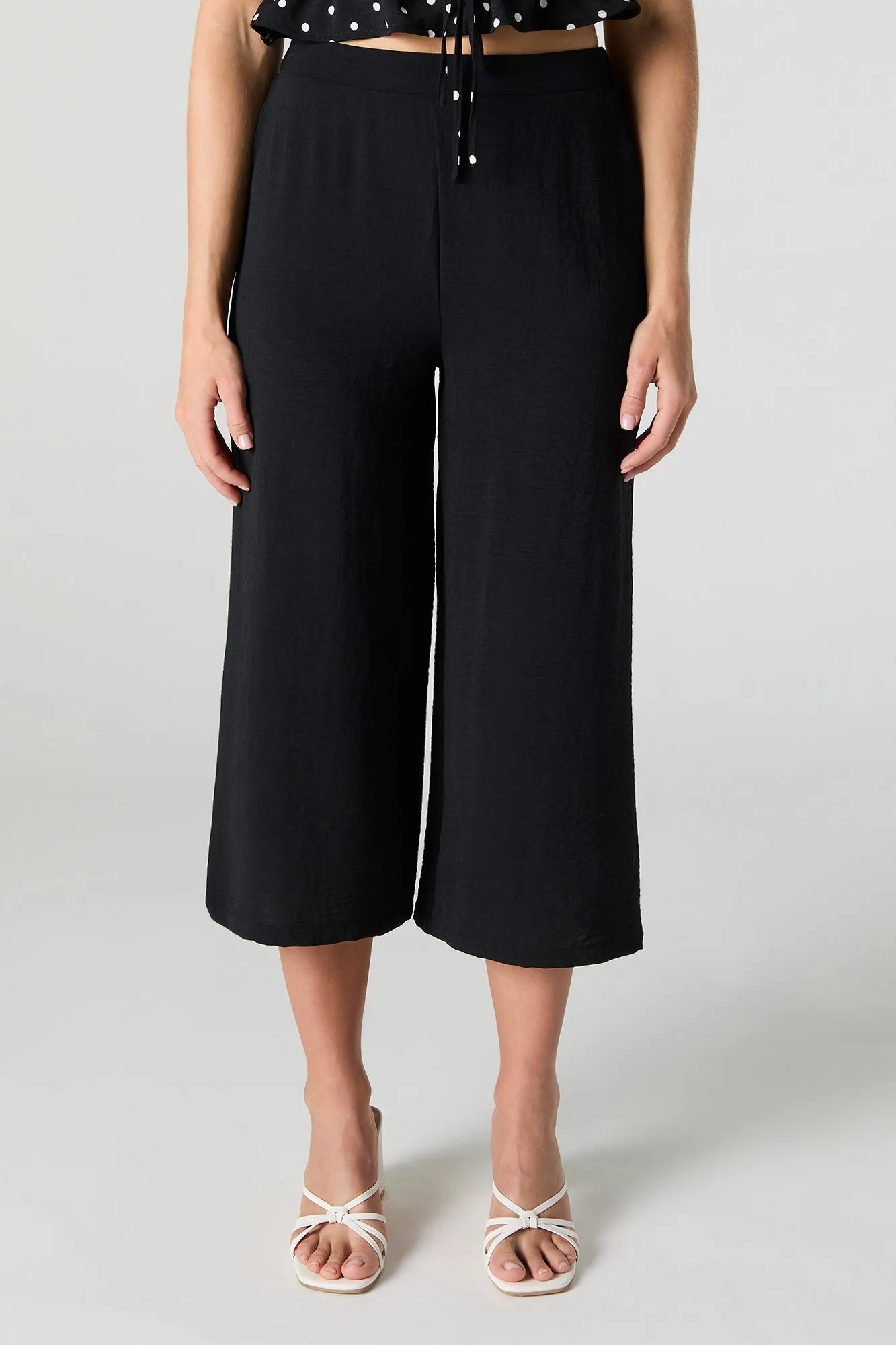 Flowy Wide Leg Capri sold by Urban Planet product image thumbnail 5